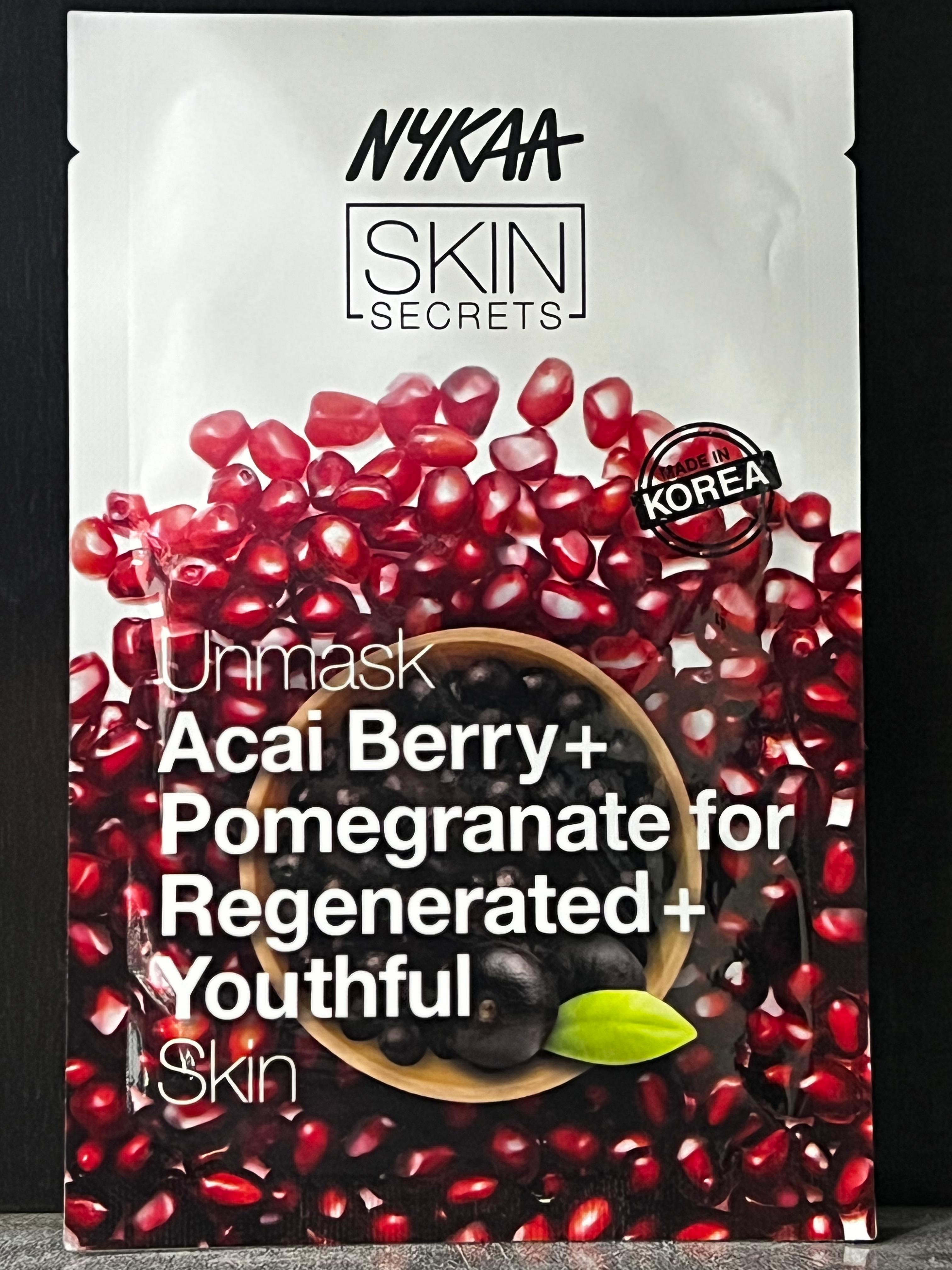 Acai Berry + Pomegranate Sheet Mask